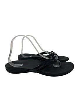 Vionic Bella Anniversary Thong Sandal with Bow Detail Women's Size 10 Wide